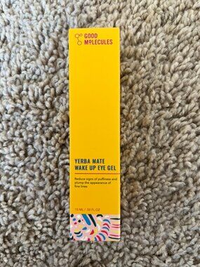 Good Molecules Yerba Mate Wake up Eye Gel Fragrance-Free for Deeply Moisturize